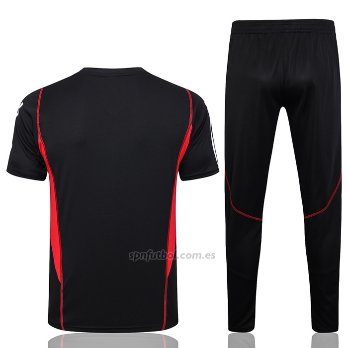 Chandal del Sao Paulo Manga Corta 2023-2024 Negro